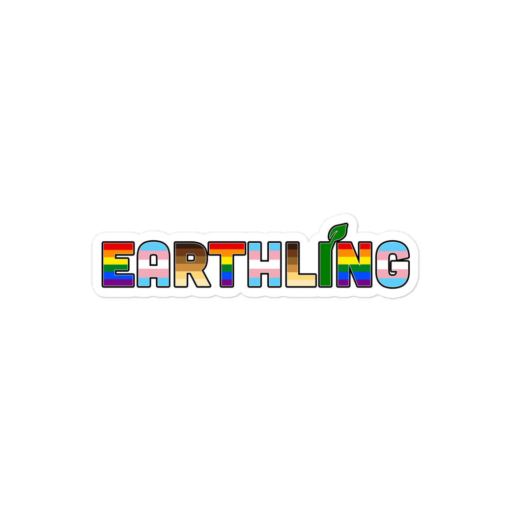 Earthling PRIDE Sticker