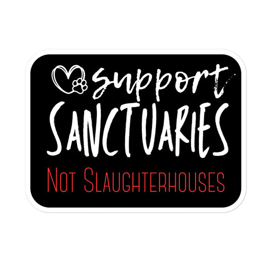 Support Sanctuaries Sticker