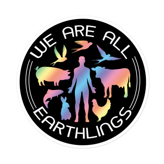 Colorful Earthlings Sticker