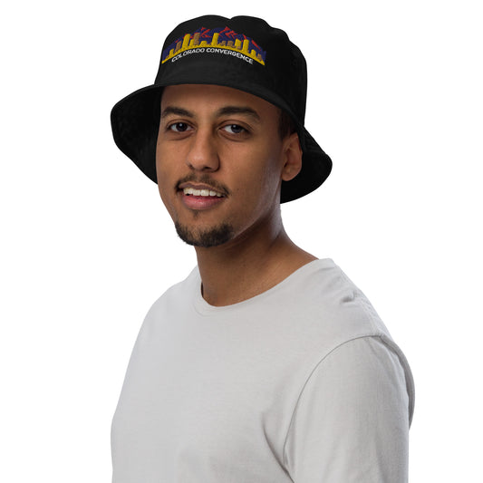 Colorado Convergence Embroidered Organic Bucket Hat