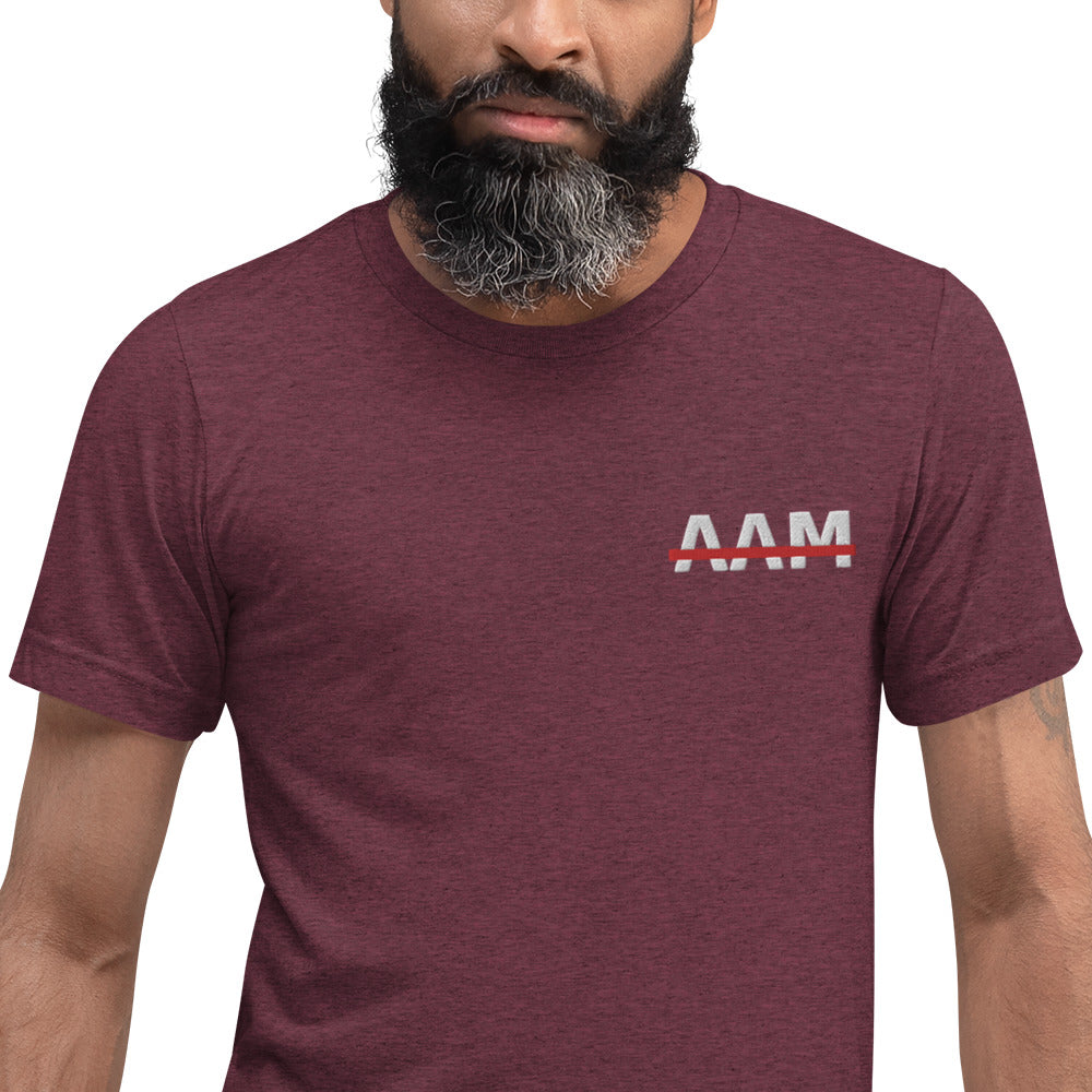 AAM Embroidered Dark Short Sleeve - Unisex