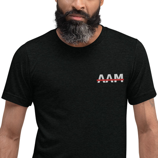 AAM Embroidered Dark Short Sleeve - Unisex