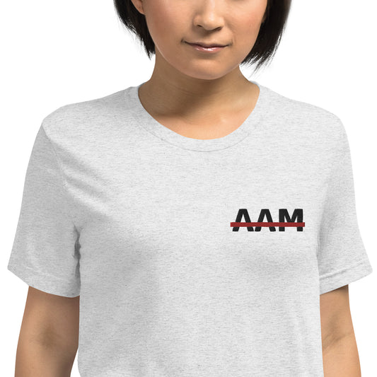 AAM Embroidered Light Color Short Sleeve - Unisex