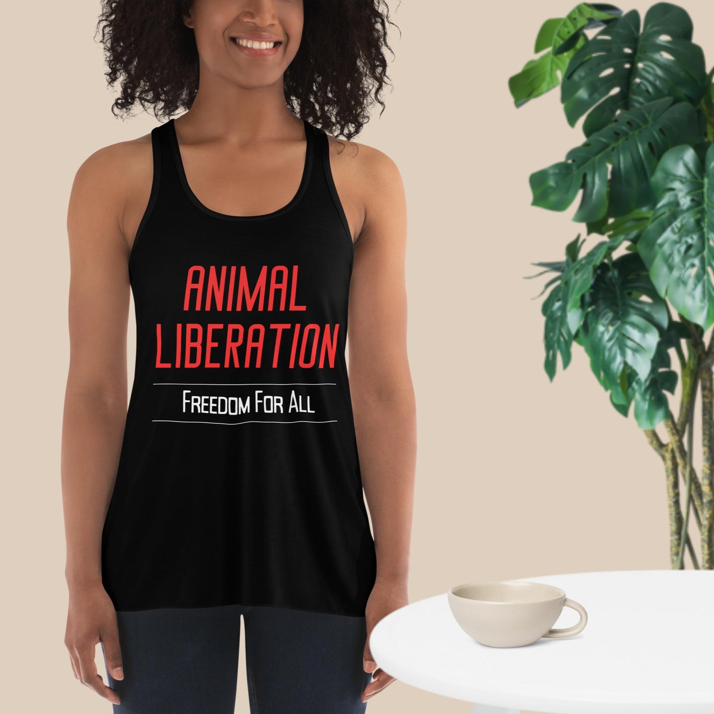 Women's Animal Liberation GTC Racerback Tank