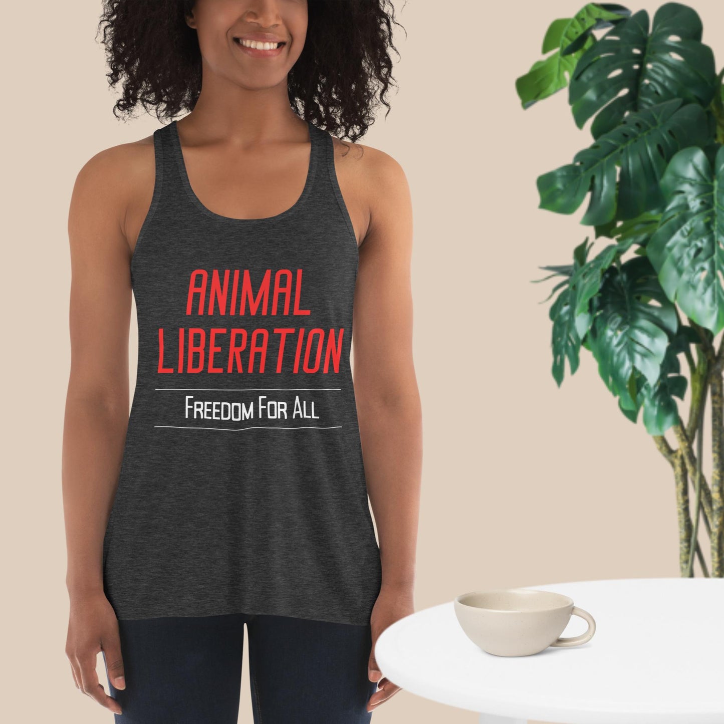 Women's Animal Liberation GTC Racerback Tank